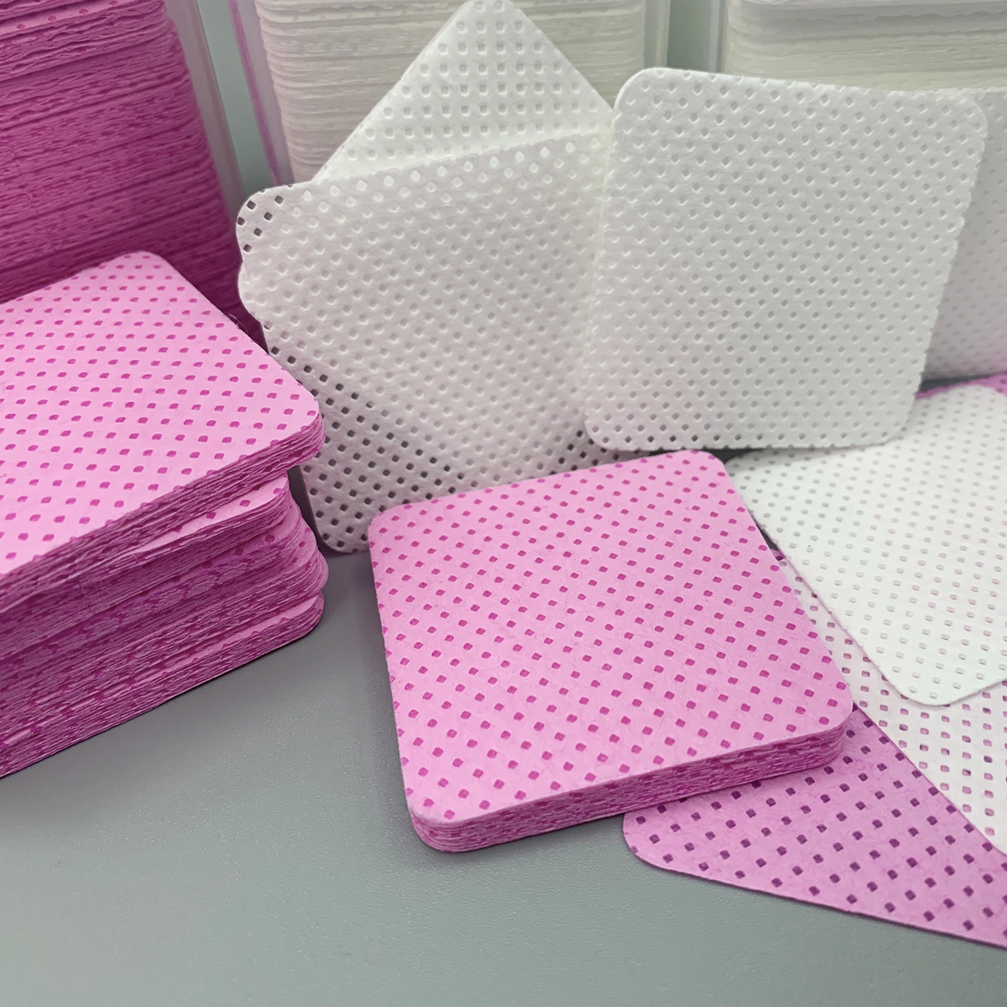 Nail Art Ombre - 100/300pcs Wipes Paper Cotton Eyelash Glue