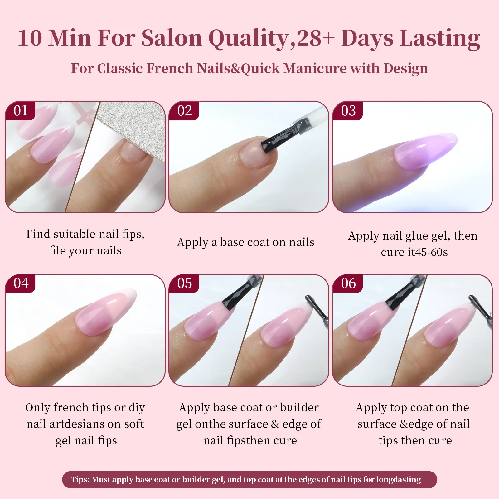 150Pcs/Set French Ballet Press – обзор и цена Nail Art Ombre