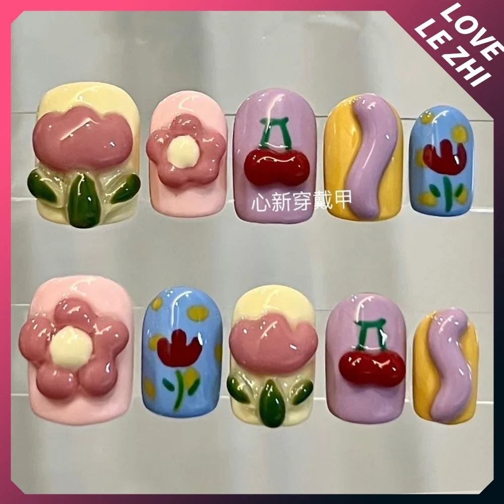 10Pcs Diy Creativity Funny Mas – обзор и цена Nail Art Love