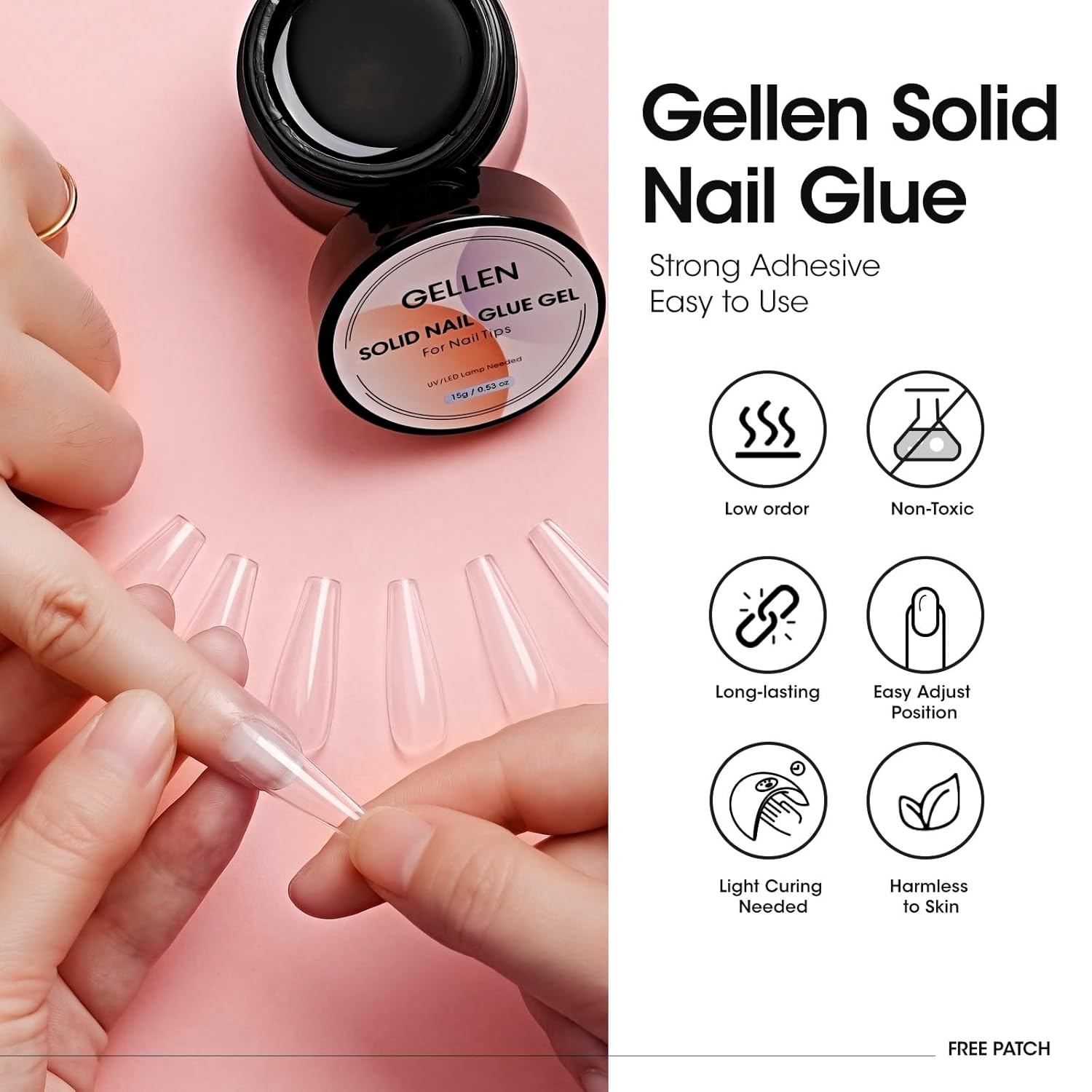 GELLEN Nail Solid Glue Builder – обзор и цена Nail Art Ombre