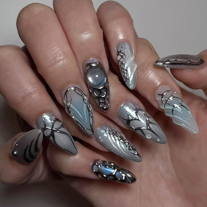 24pcs Wearable Press on Nails  – обзор и цена Nail Art Love