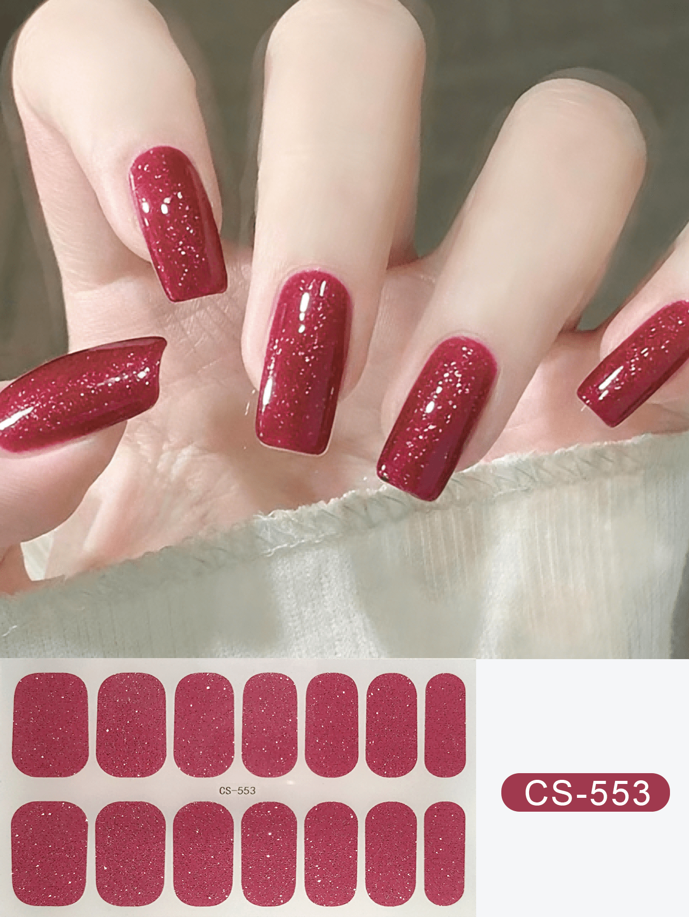 Coral Pink Nail Stickers, Wate – обзор и цена Nail Art Ombre