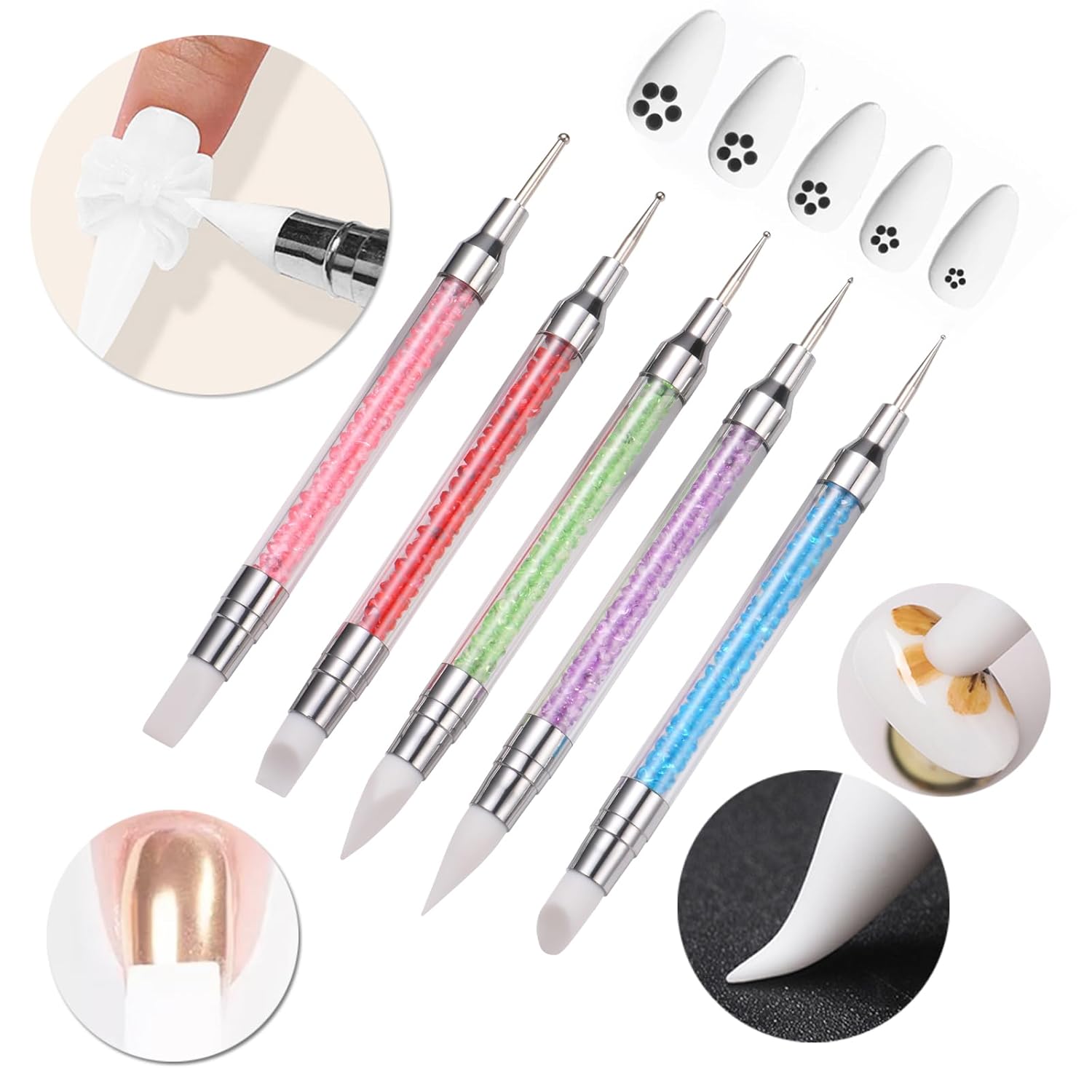 62Pcs Nail Art Brushes Tools,5 – обзор и цена Nail Art Ombre