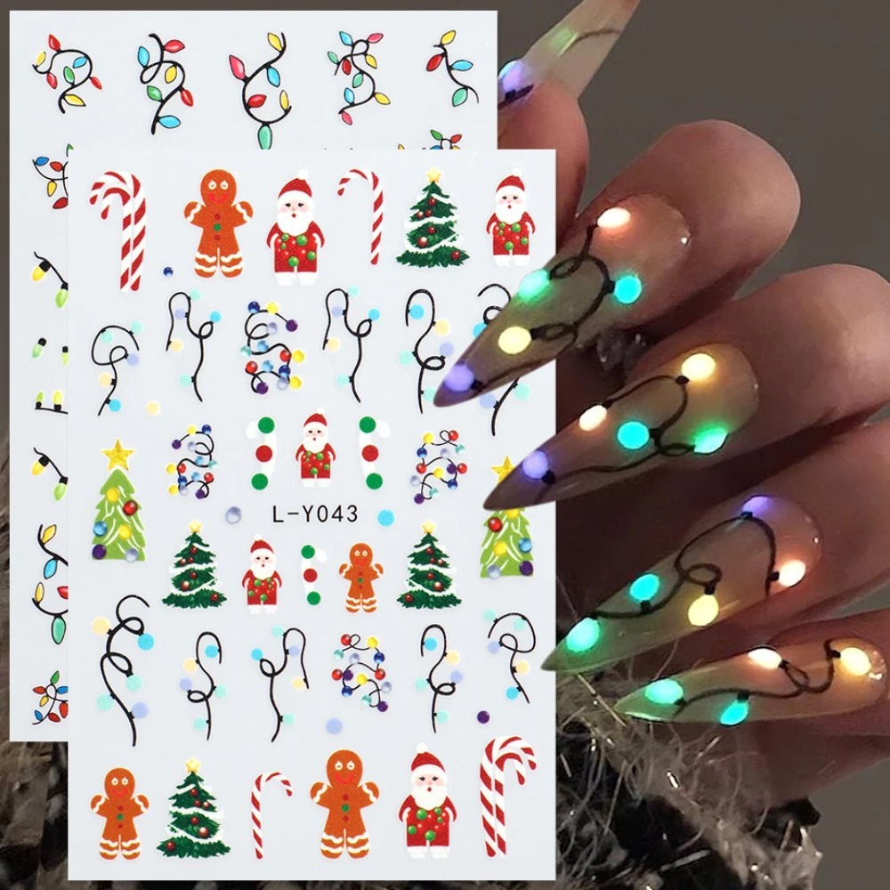 Luminous Lanterns Christmas Na – обзор и цена Nail Art For Men