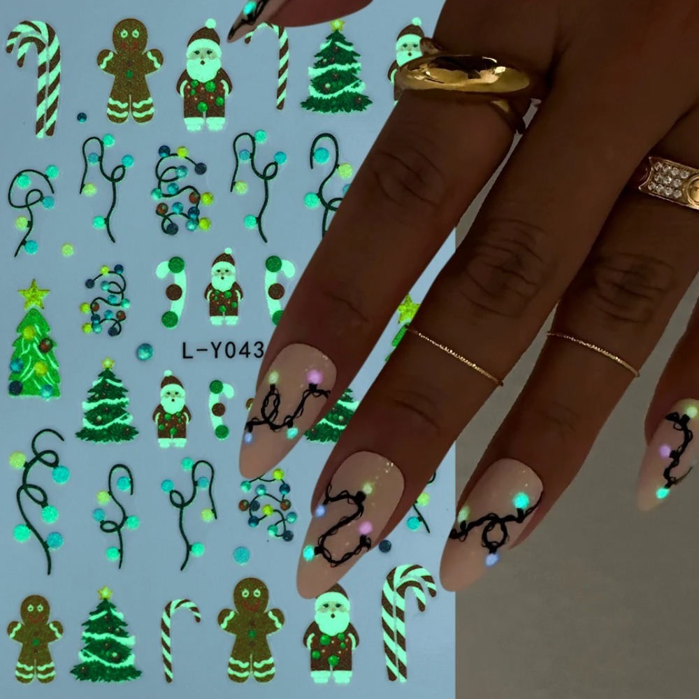 Luminous Lanterns Christmas Na – обзор и цена Nail Art For Men