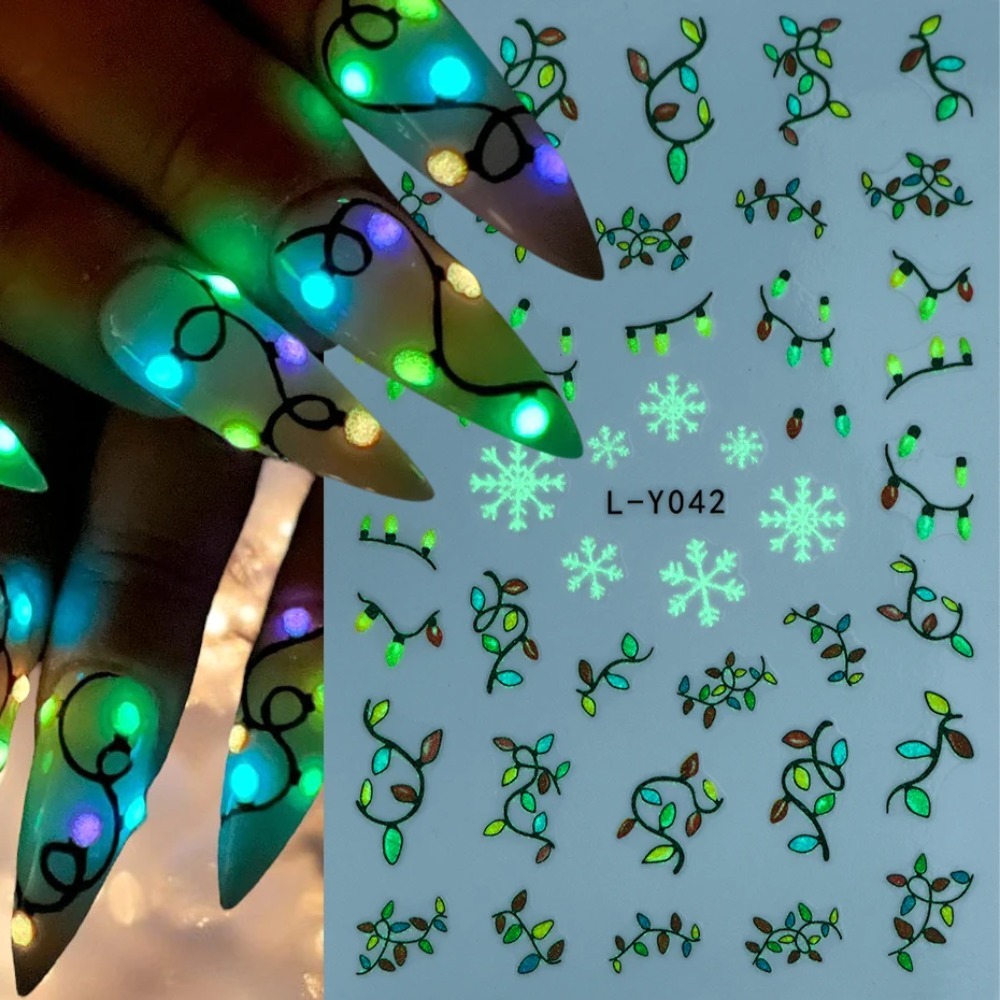 Luminous Lanterns Christmas Na – обзор и цена Nail Art For Men