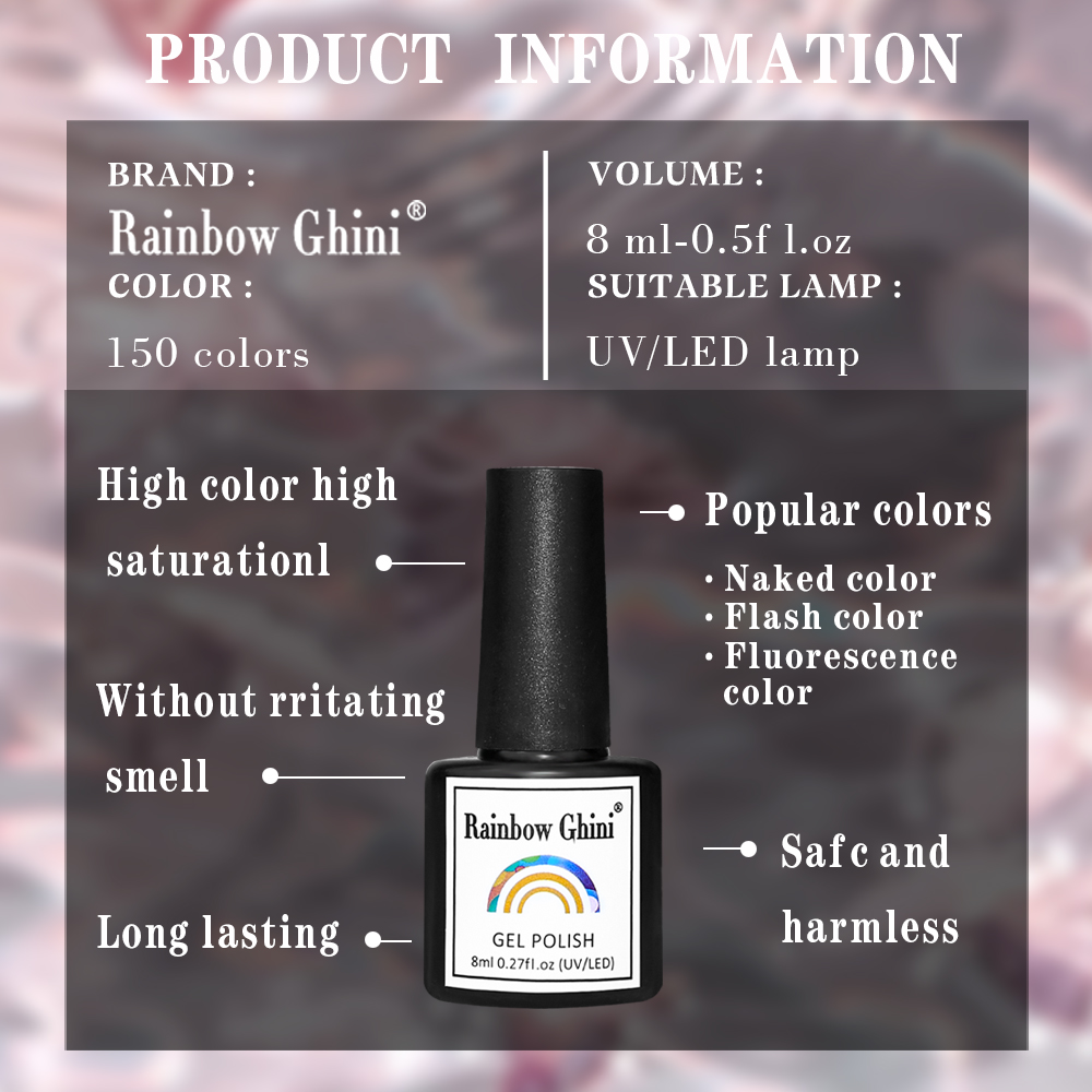 Rainbow Ghini 8ml Emerald Gree – обзор и цена Nail Art Emerald Green