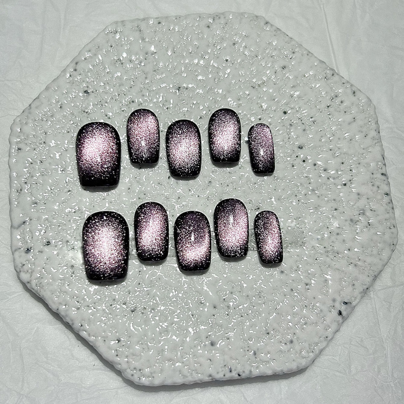 10 Pieces Mysterious Simple Sh – обзор и цена Nail Art Cat Eye Simple