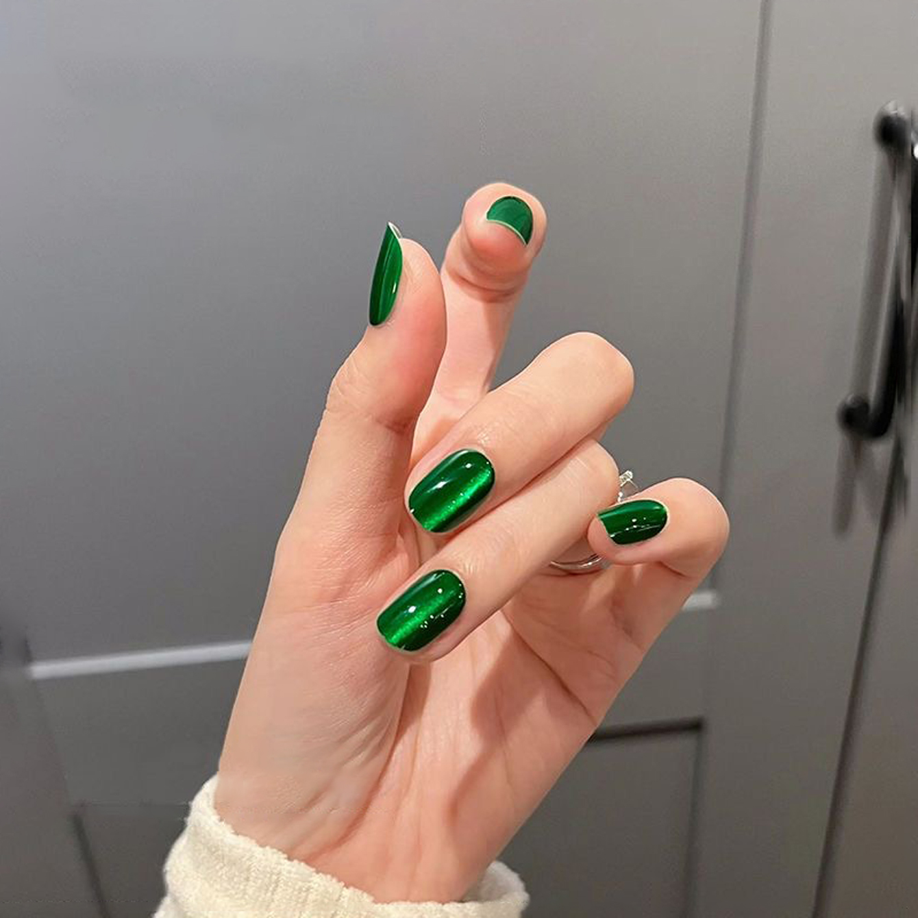 1pc 15ml Autumn Nail Imperial  – обзор и цена Nail Art Emerald Green