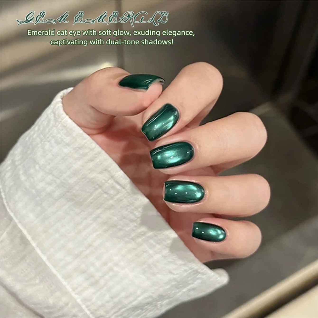 MAINEL 10ML Green Nails Hot Se – обзор и цена Nail Art Emerald Green