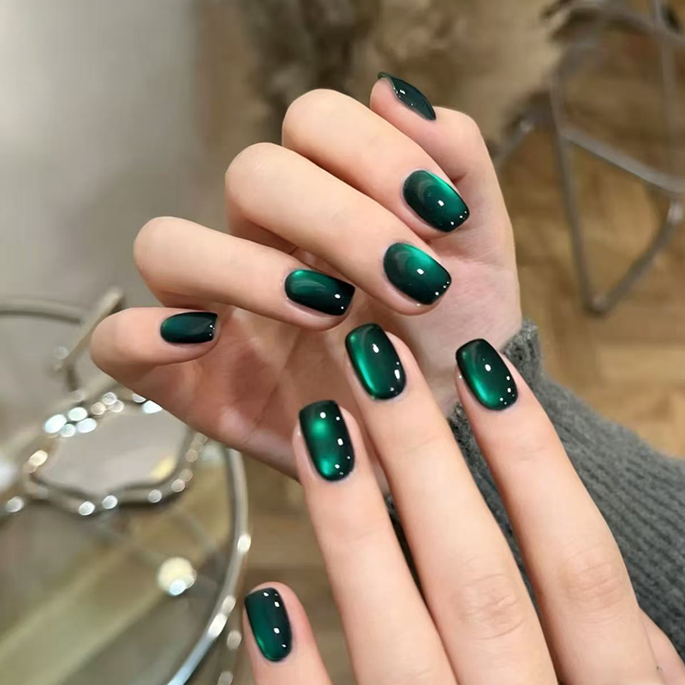 MAINEL 10ML Green Nails Hot Se – обзор и цена Nail Art Emerald Green