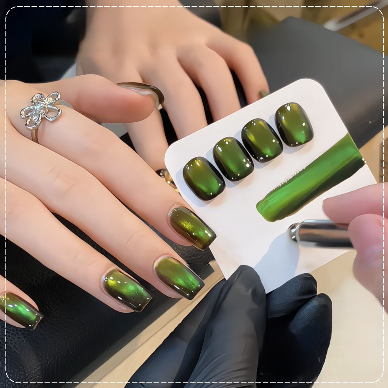 MIANEL 10ML 2026 Green Light G – обзор и цена Nail Art Emerald Green