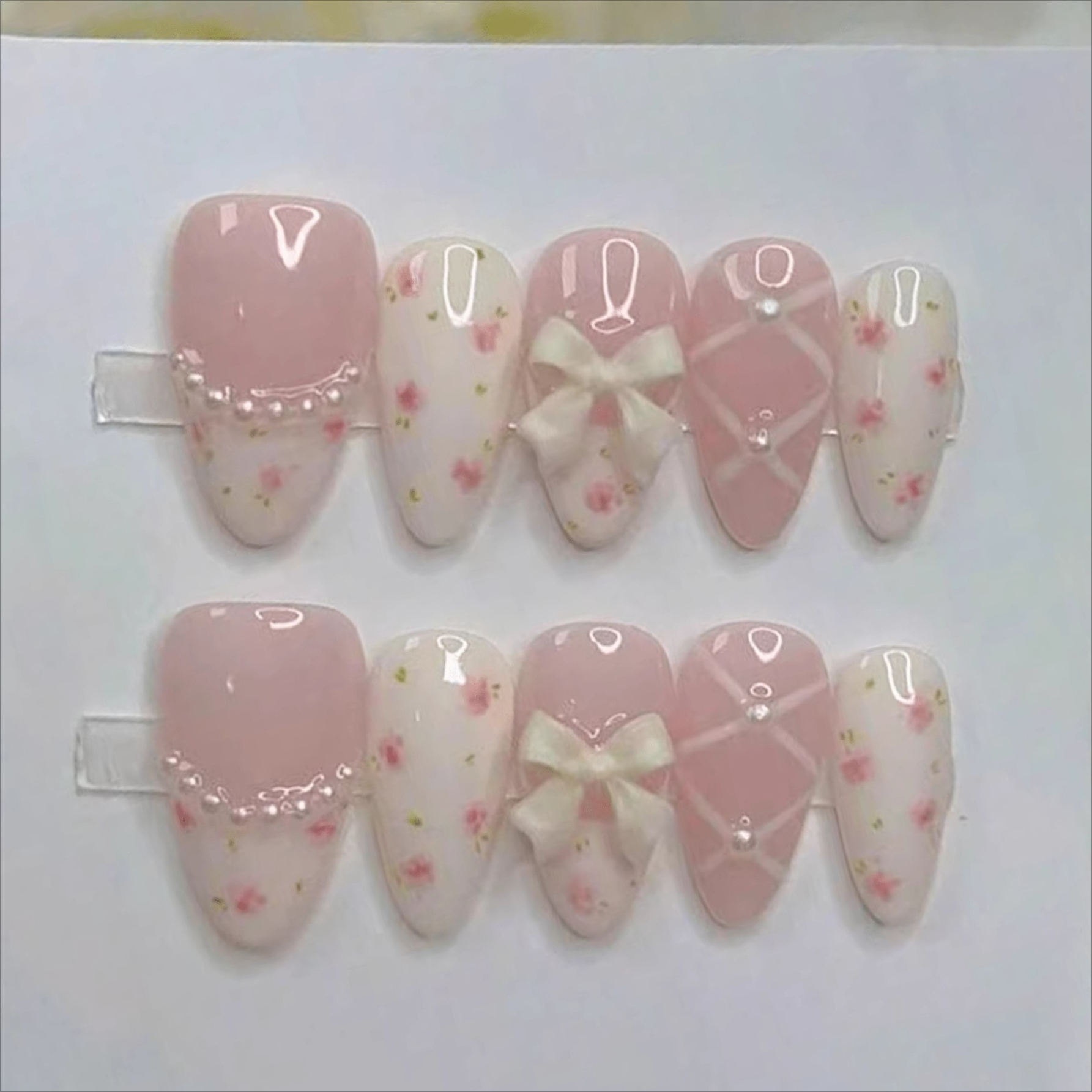 10Pcs Summer Lovely  Red Straw – обзор и цена Nail Art Love