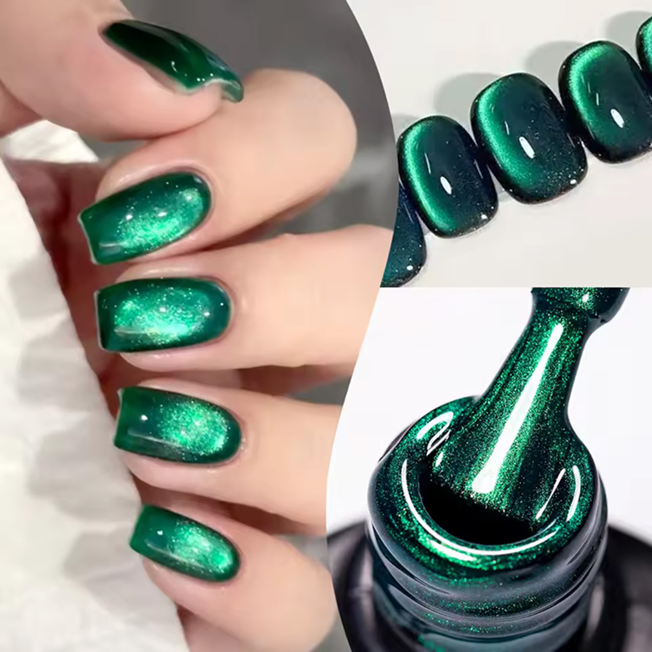 MAINEL 10ML 1Pcs High Saturati – обзор и цена Nail Art Emerald Green