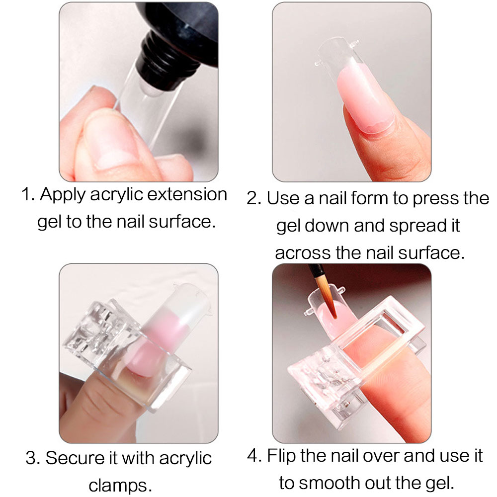 5 Pcs Flexible Soft Poly Gel N – обзор и цена Nail Art Ombre