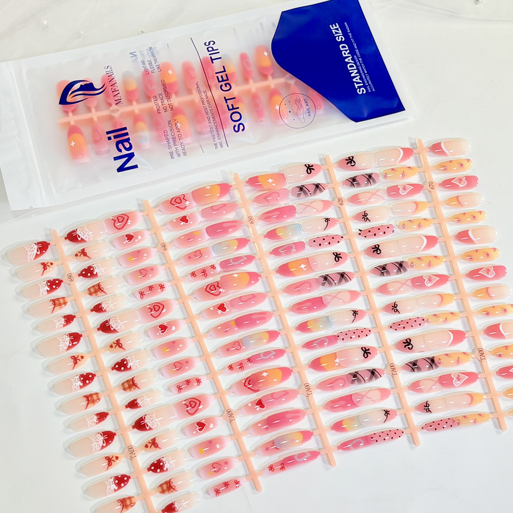 150Pcs/Bag Valentine's Day Fre – обзор и цена Nail Art Ombre