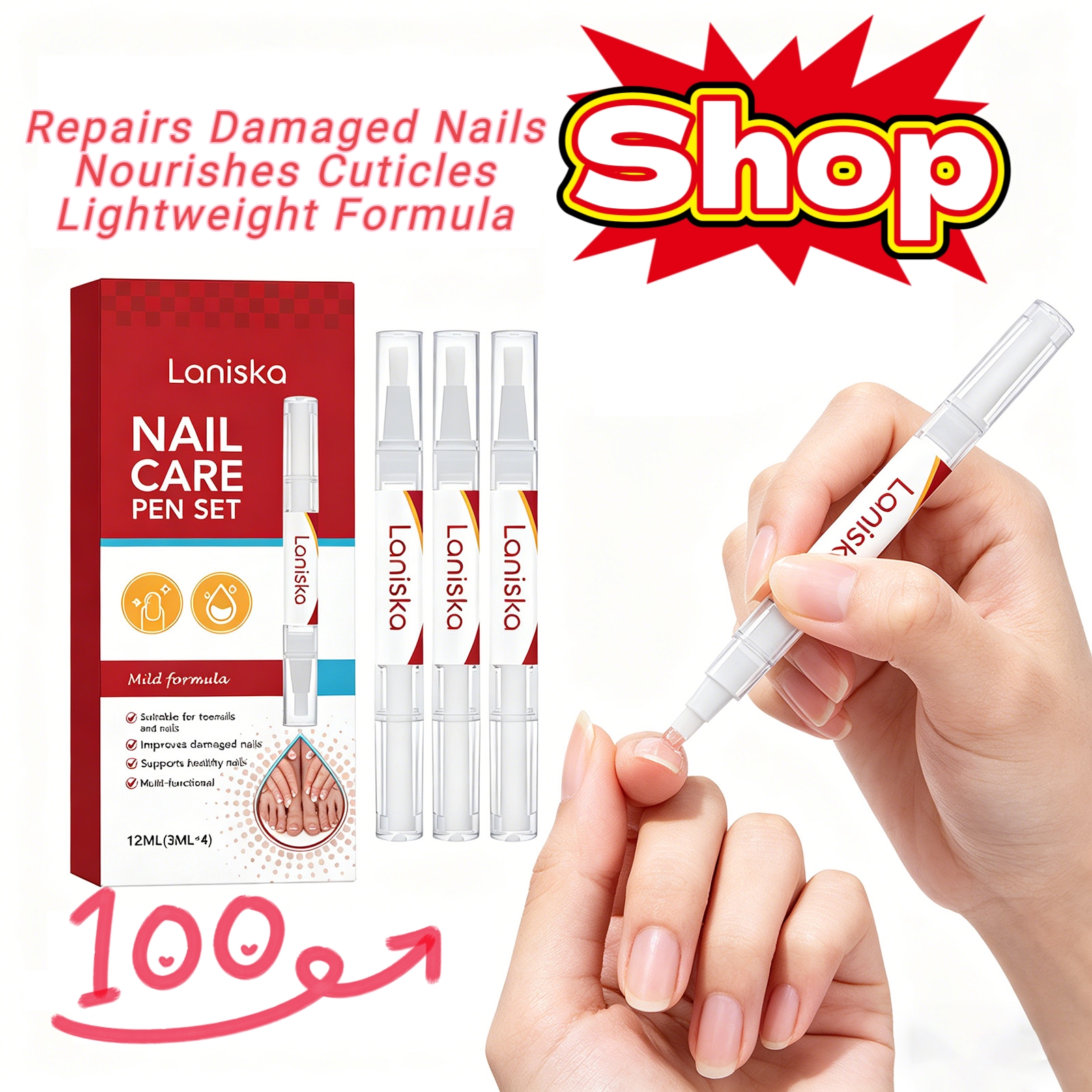 Nail Repair Pen Set Treatment  – обзор и цена Cuticle Oil Pen