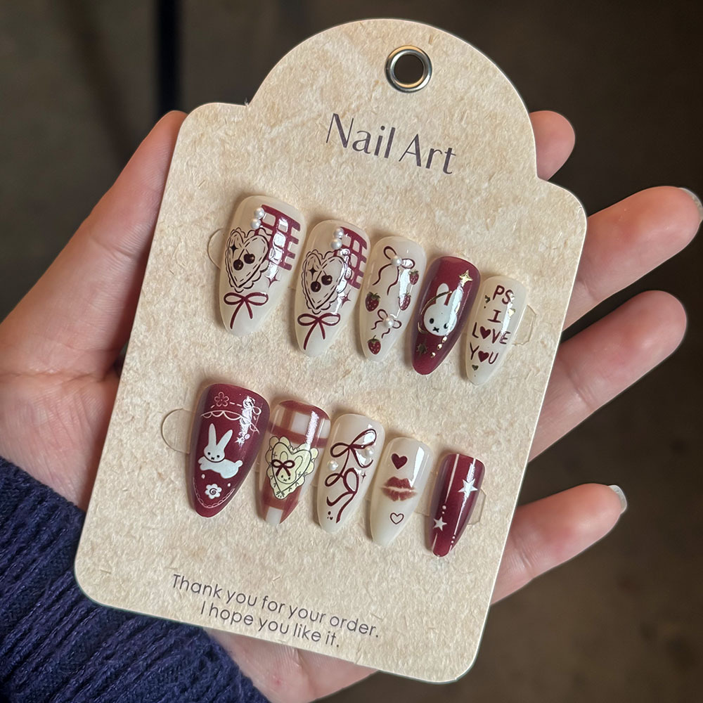 24pcs Cute Little Rabbit Straw – обзор и цена Nail Art Love