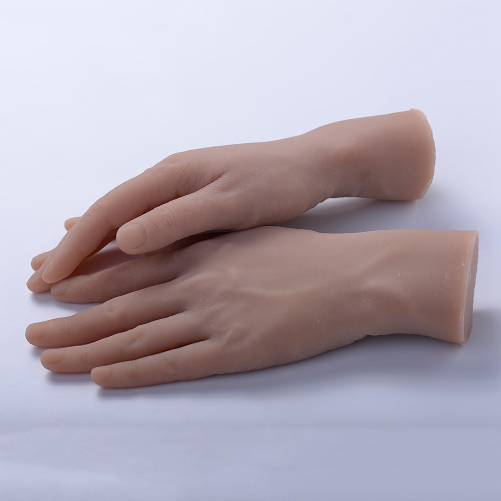 Realistic Fake Hands for Men S – обзор и цена Nail Art For Men
