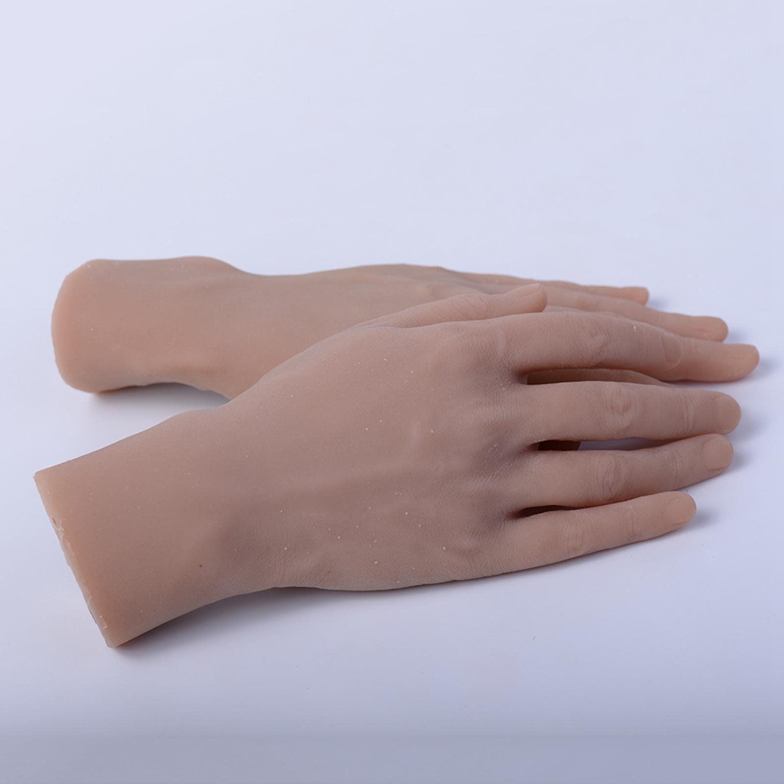 Realistic Fake Hands for Men S – обзор и цена Nail Art For Men