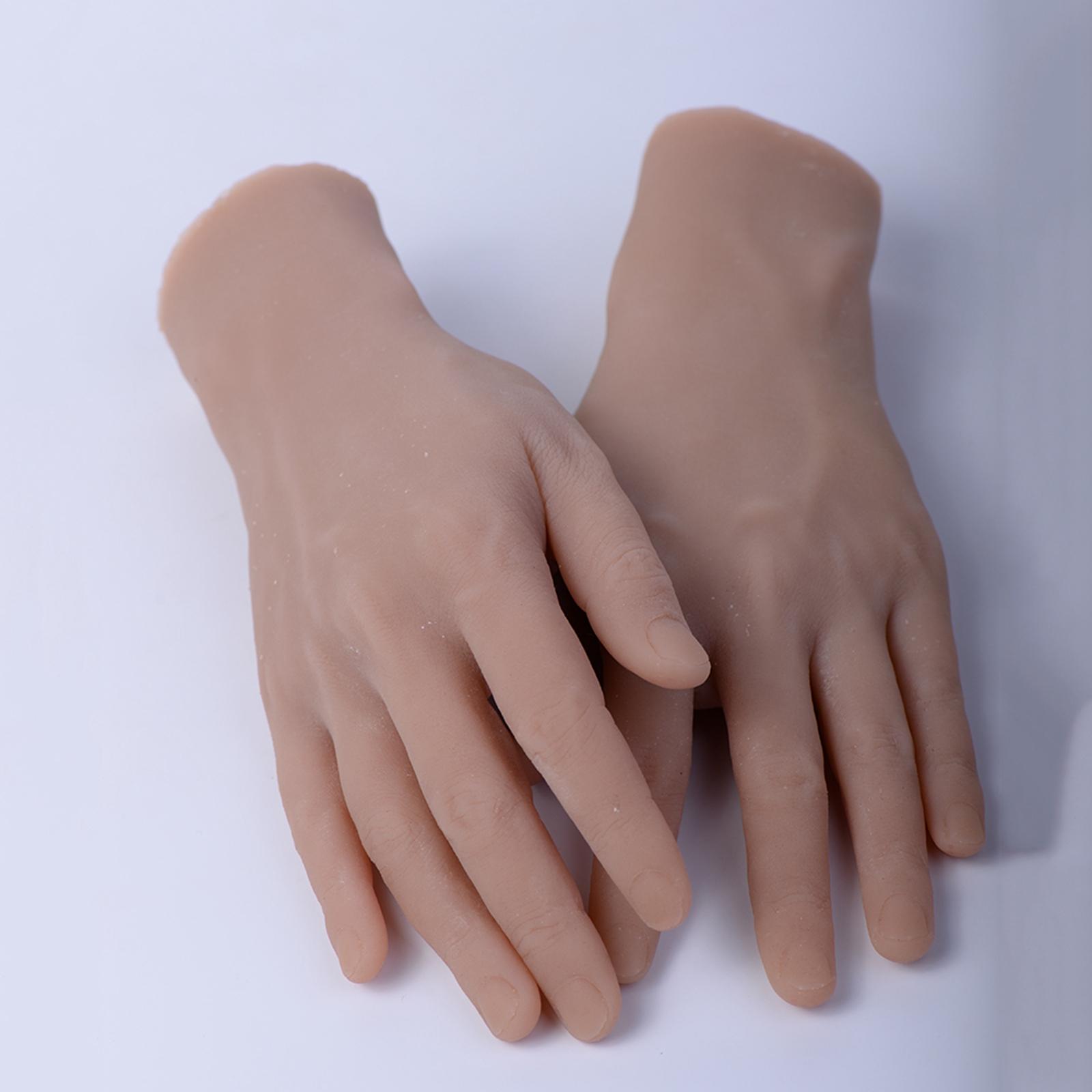 Realistic Fake Hands for Men S – обзор и цена Nail Art For Men