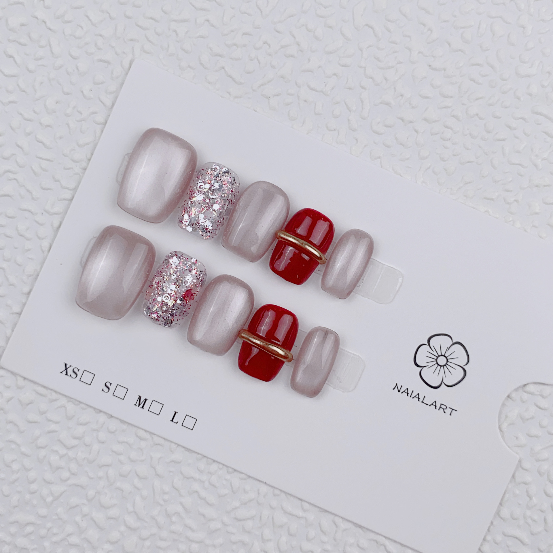 10PCS Light Luxury Short Squar – обзор и цена Nail Art Cat Eye Simple