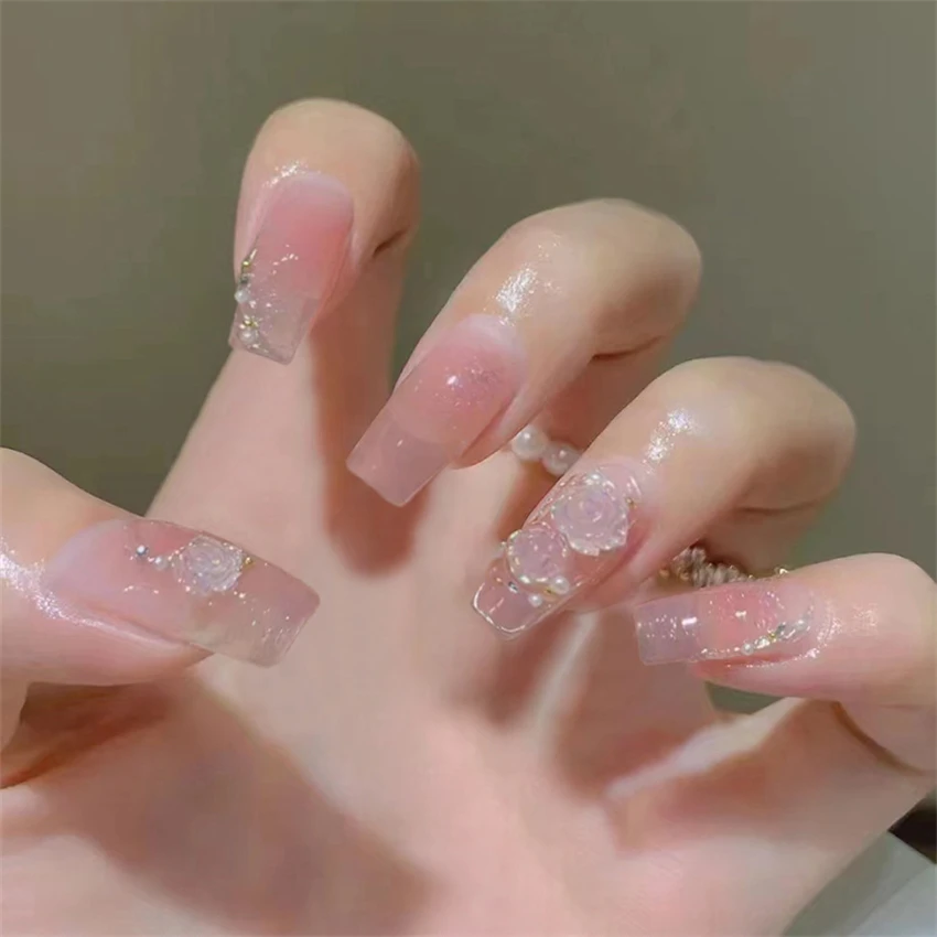 24Pcs/Set Fake Nails Art Bow P – обзор и цена Nail Art Love