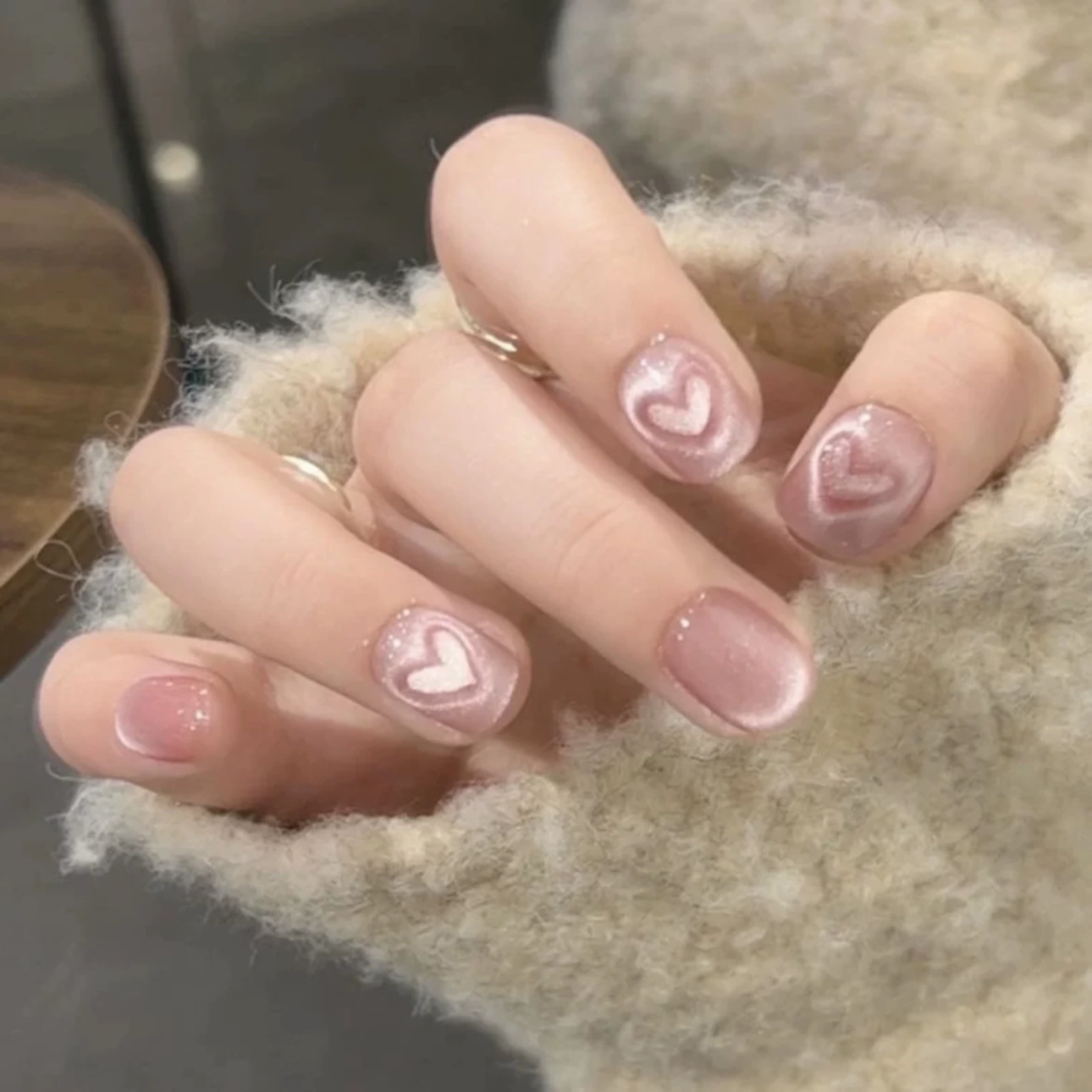 10pcs Pure Hand Pressed Short  – обзор и цена Nail Art Love