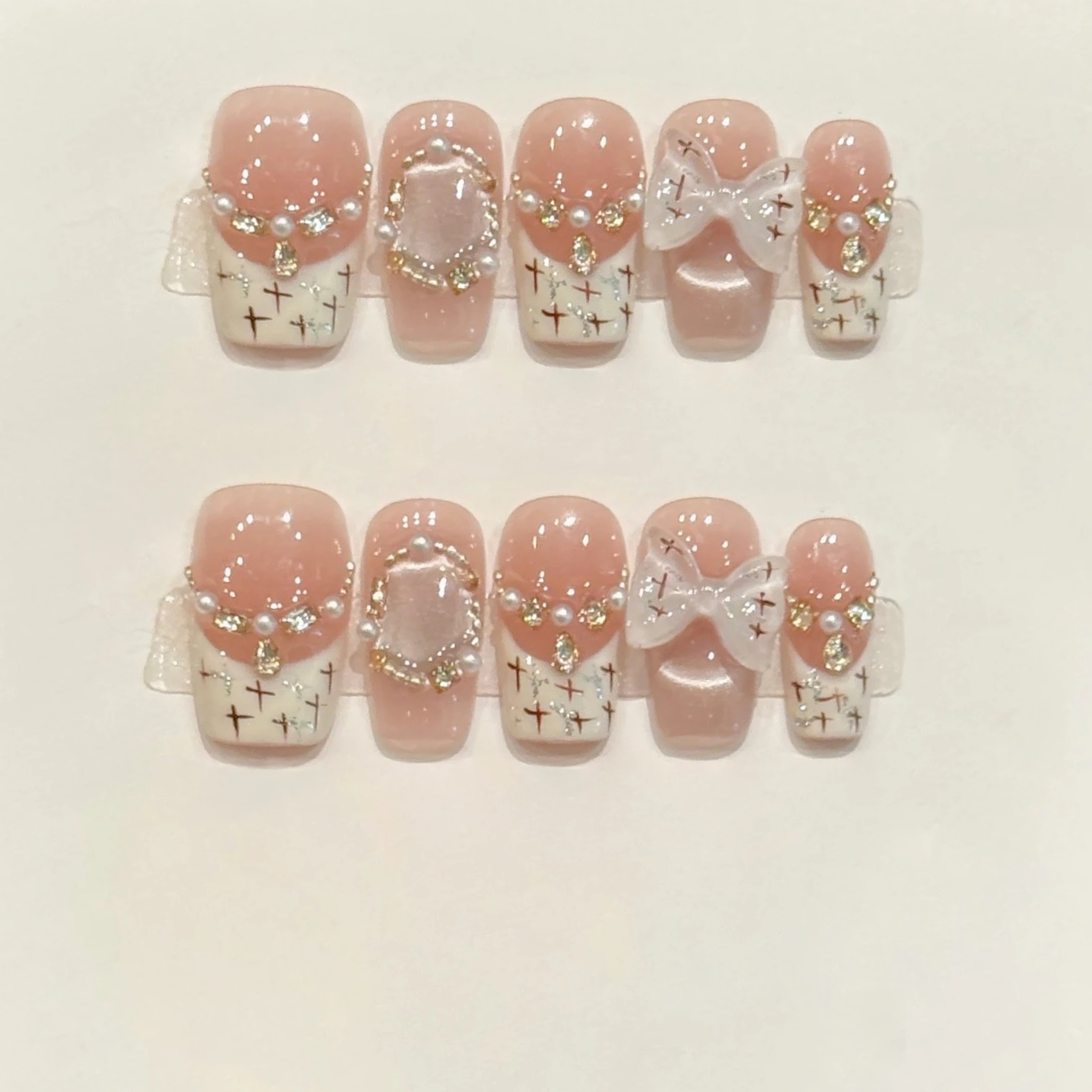 10pcs Sweet Style Press on Nai – обзор и цена Nail Art Eye Cat